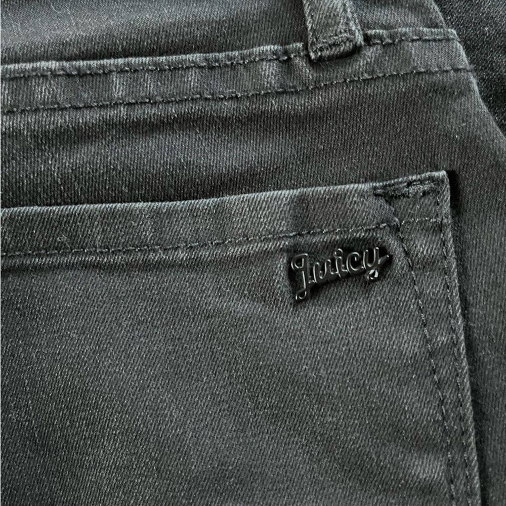 Juicy Couture Lilia Wash Skinny Jeans with Lace Up - Picture 6 of 6